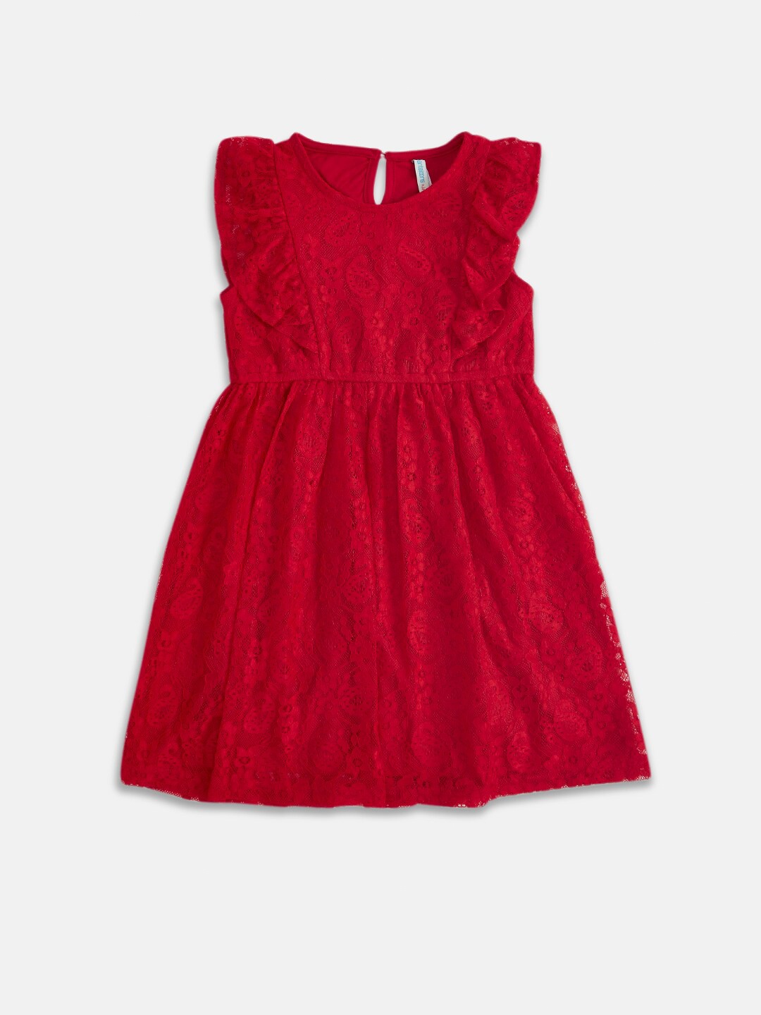 

Pantaloons Junior Red Floral Dress