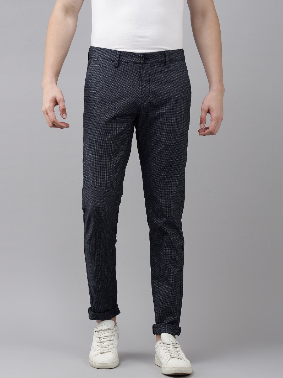 

U S Polo Assn Men Blue Trousers