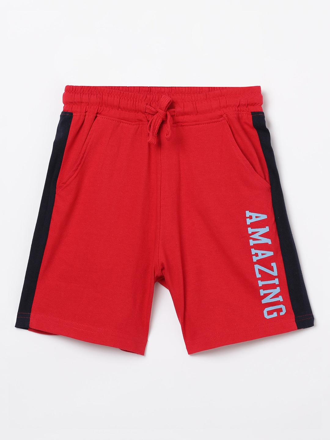 

Fame Forever by Lifestyle Boys Red Cotton Shorts