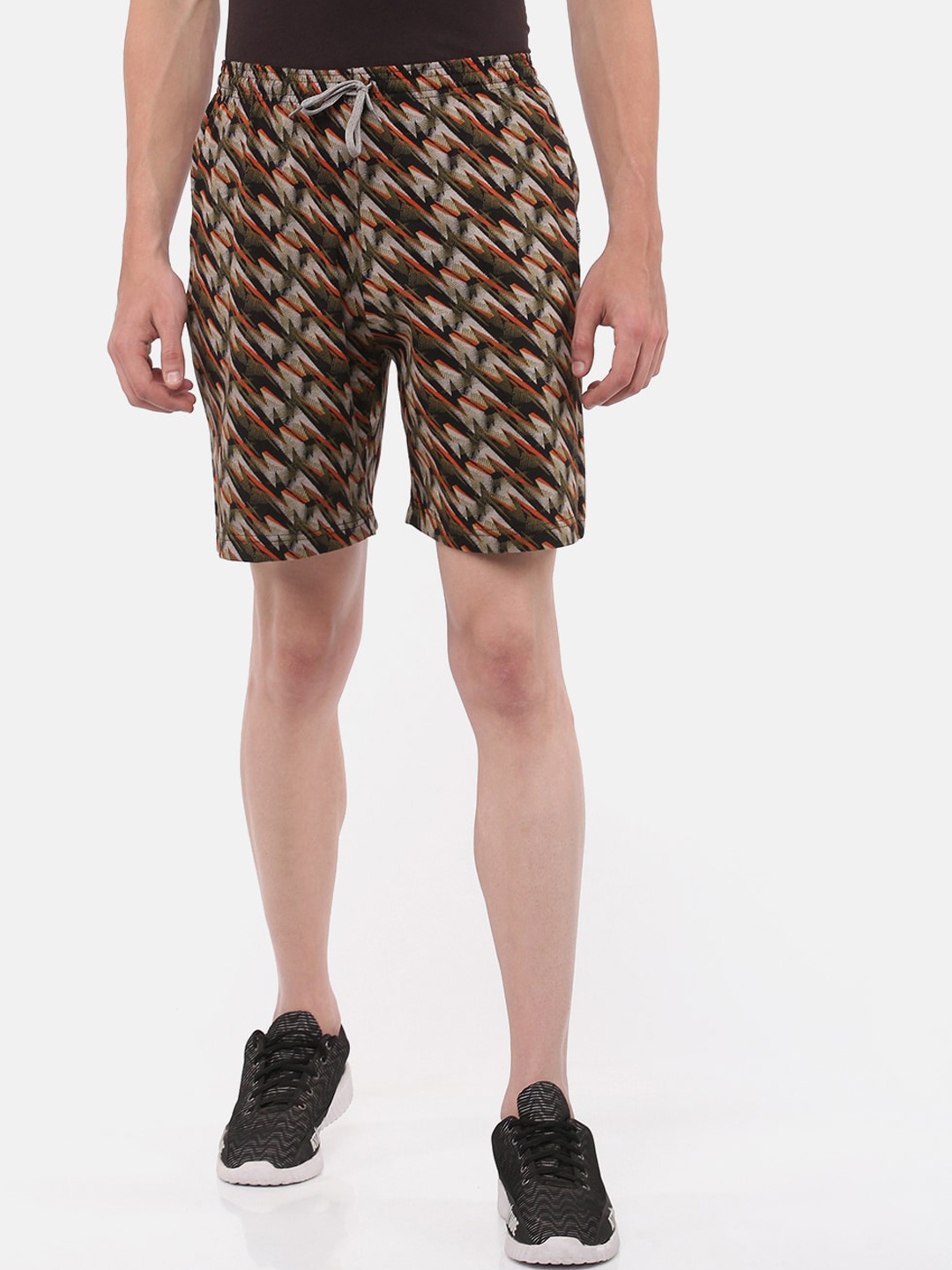 

Dollar Men Multicoloured Printed Shorts, Multi