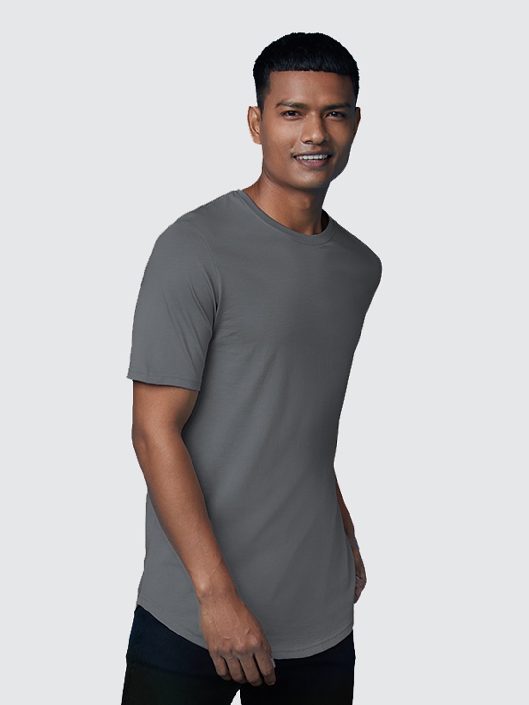 

The Souled Store Men Grey T-shirt