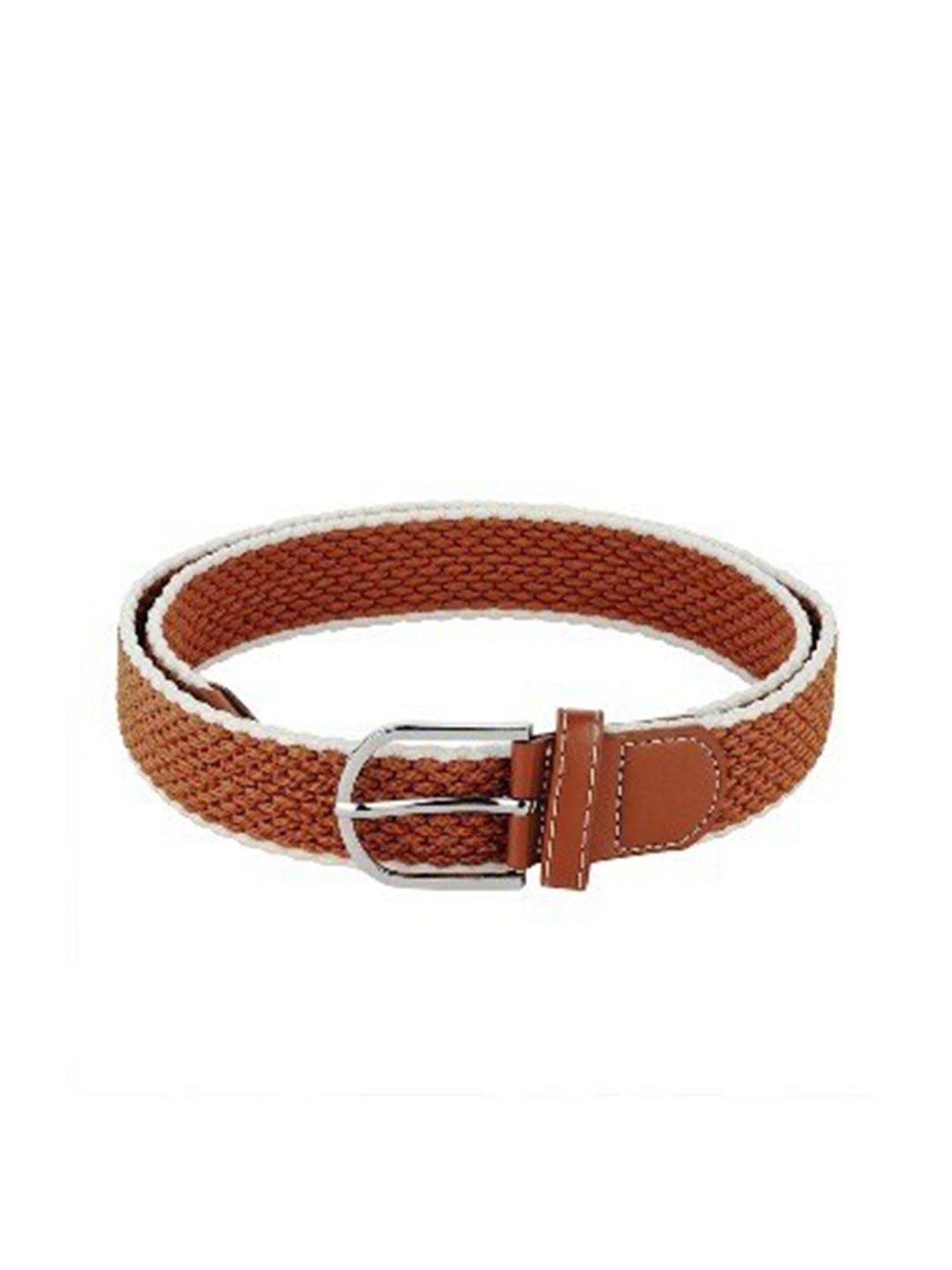 

Kastner Unisex Brown Braided Belt