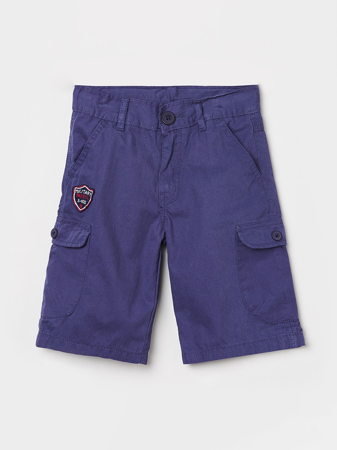 

max Boys Blue Cargo Shorts