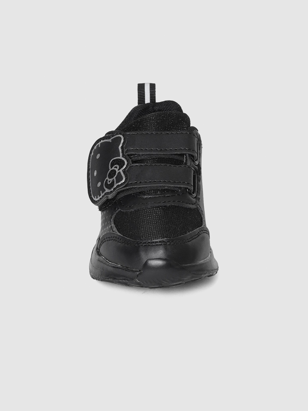 

shoexpress Girls Black Walking Non-Marking Shoes