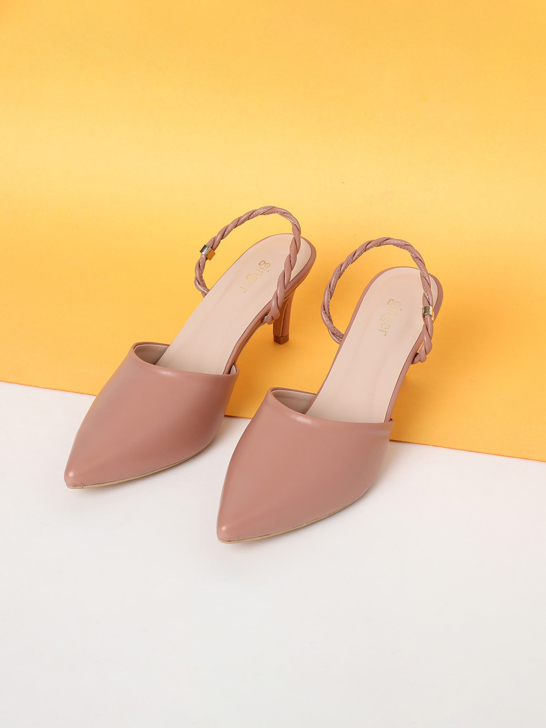 

Ginger by Lifestyle Women Pink Stiletto Pumps