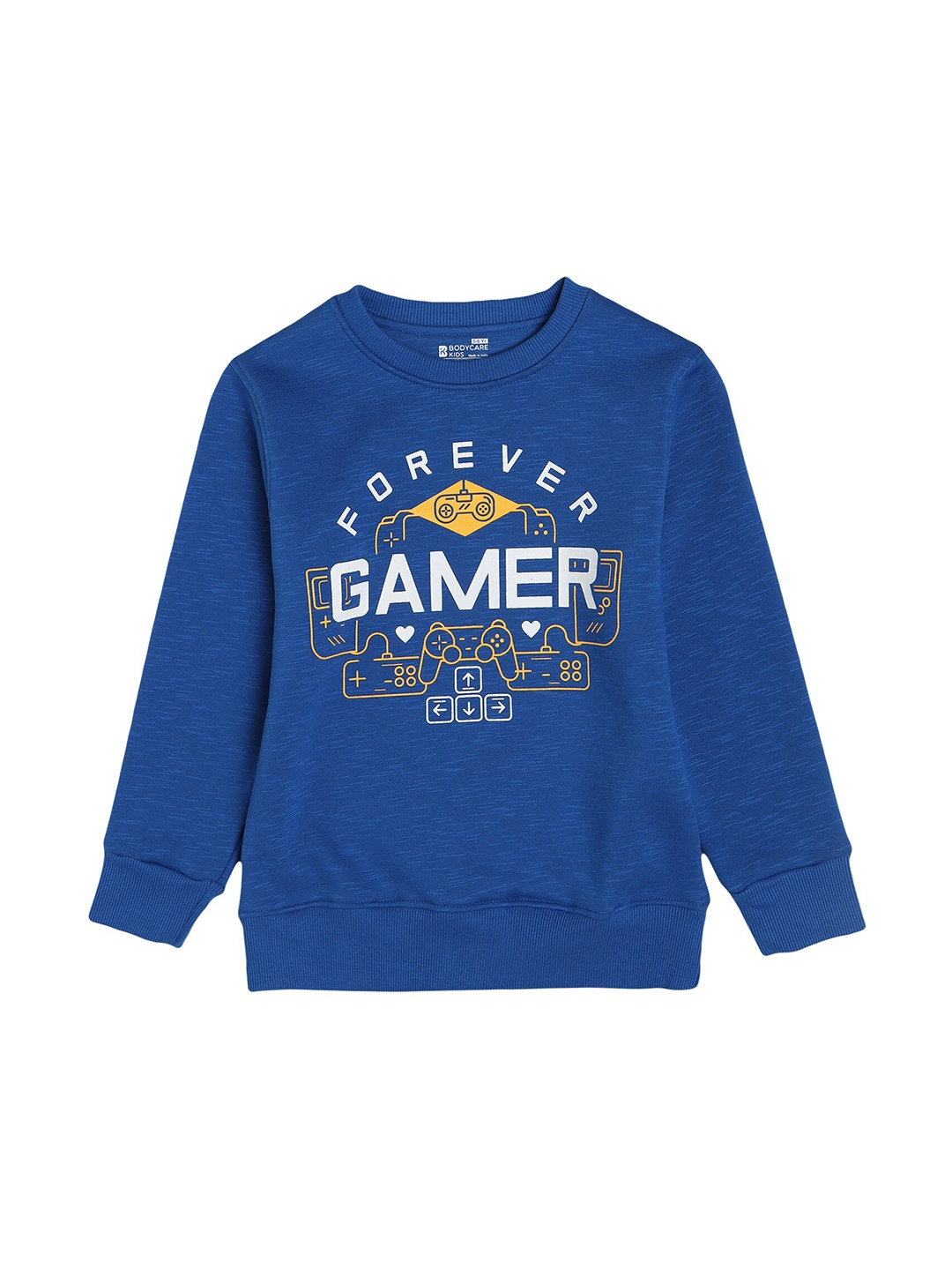 

PROTEENS Boys Blue Printed Sweatshirt