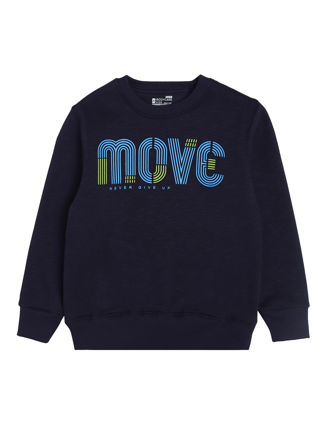 

PROTEENS Boys Navy Blue Printed Sweatshirt