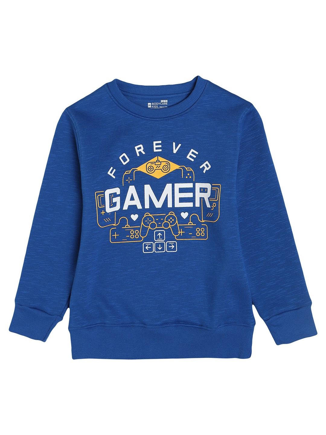 

PROTEENS Boys Blue Printed Sweatshirt