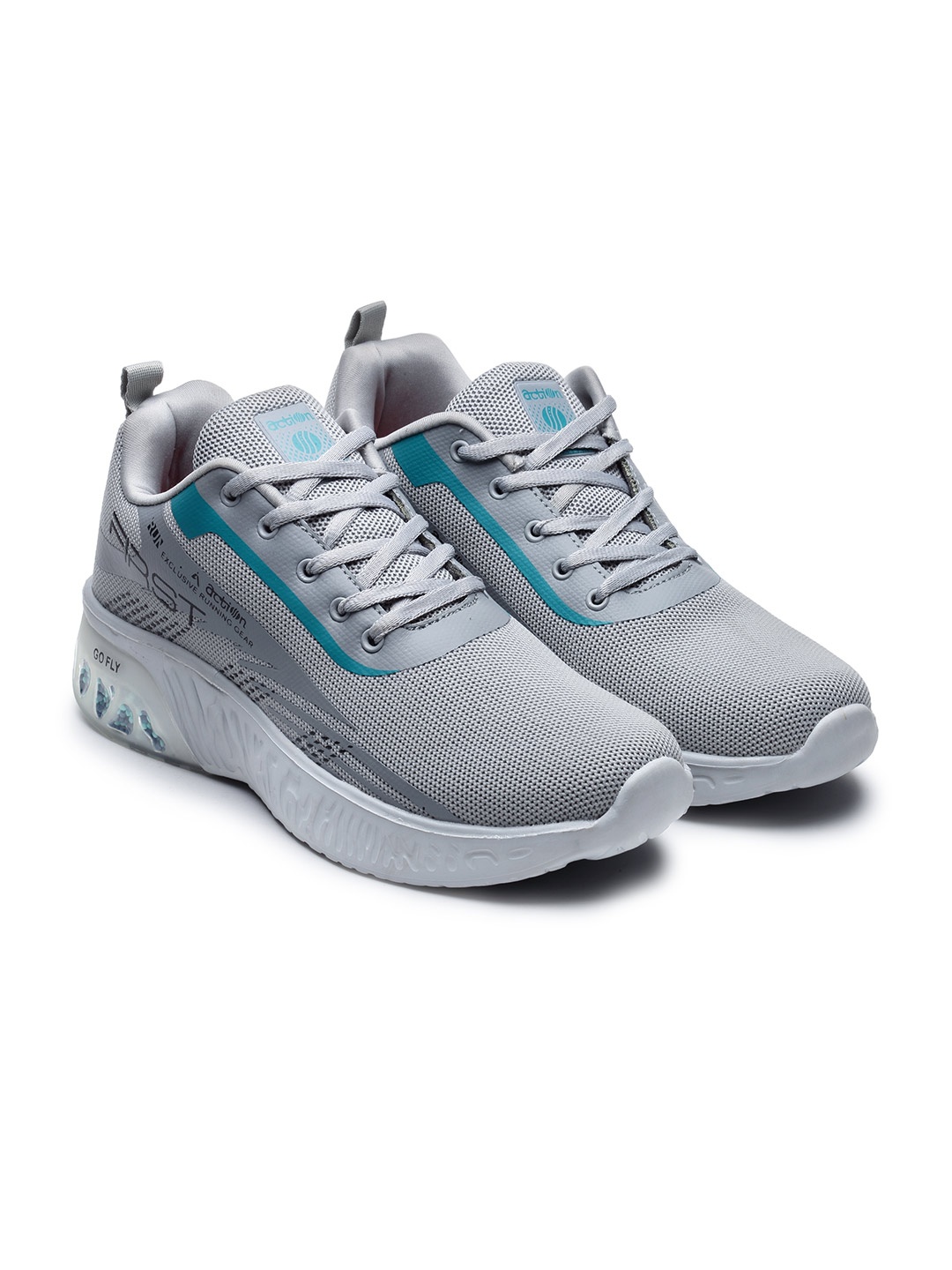 

Action Men Grey Mesh Regular Running Shoes