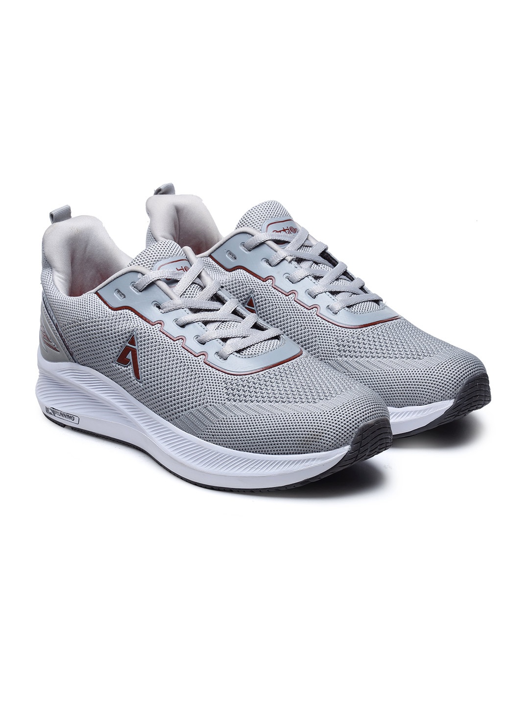 

Action Men Grey Mesh Running Non-Marking Shoes