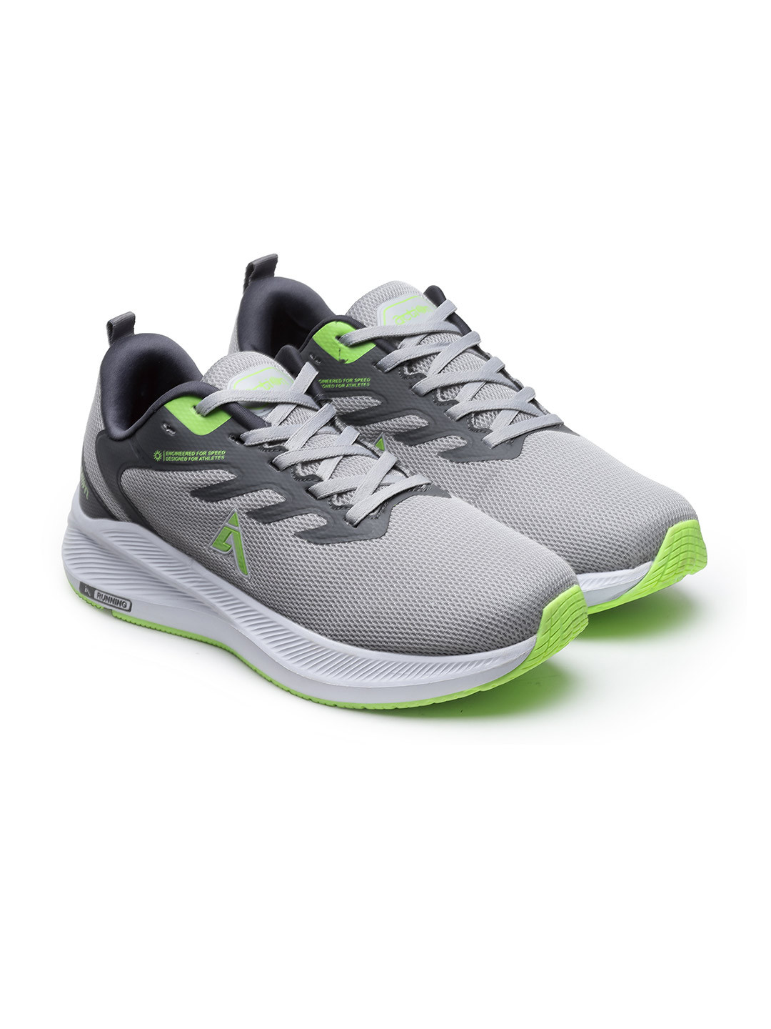

Action Men Grey Mesh Running Non-Marking Shoes