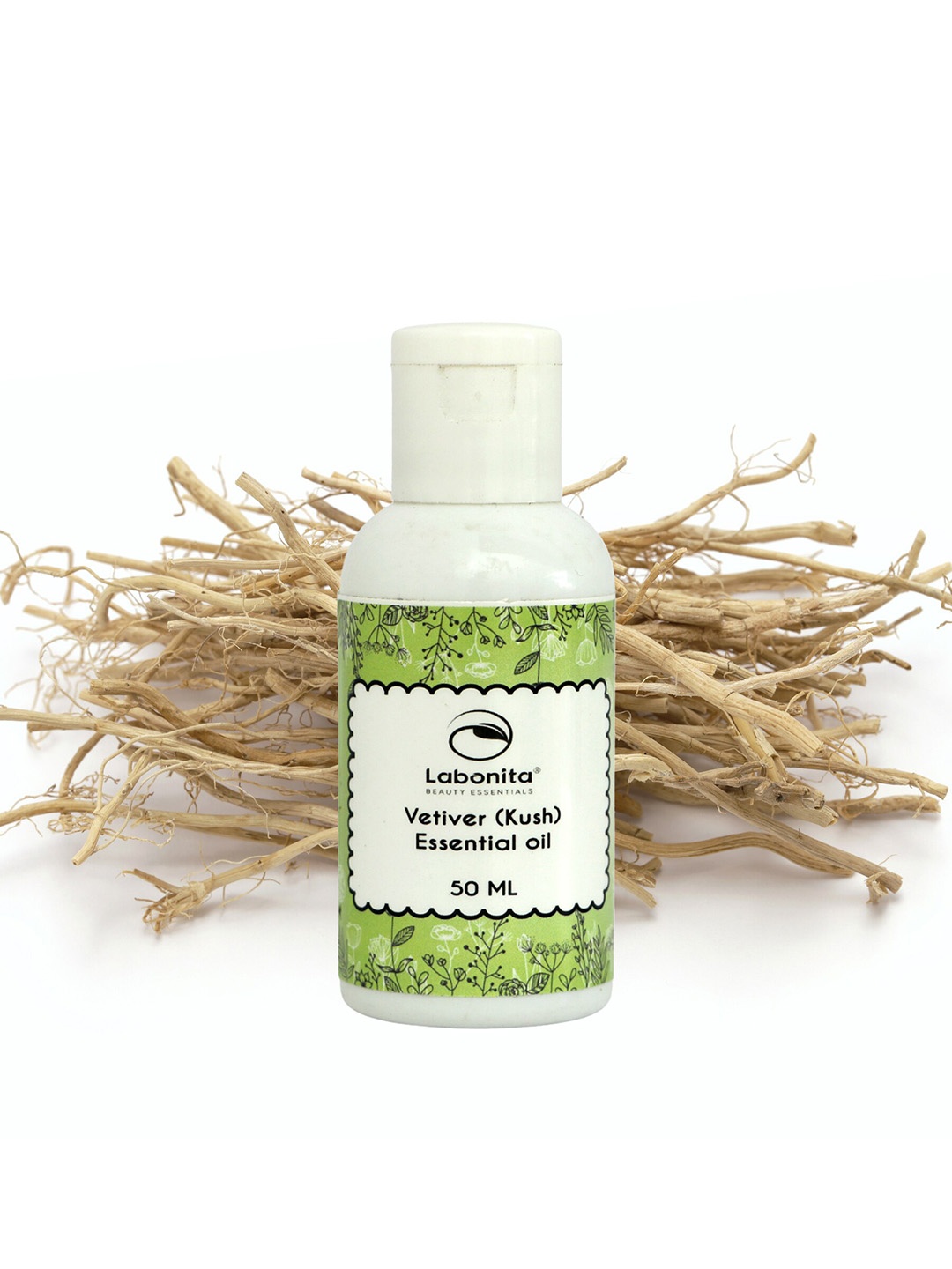 

Labonita Vetiver (Kush) Essential Body Oil - 50 ml, White