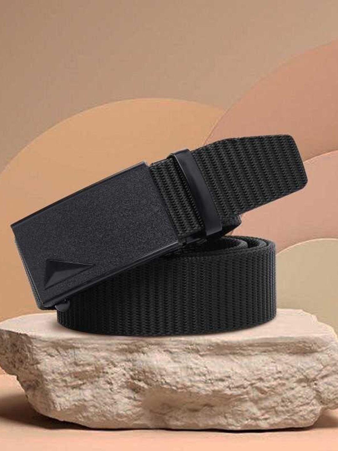 

Kastner Men Black Textured Belt