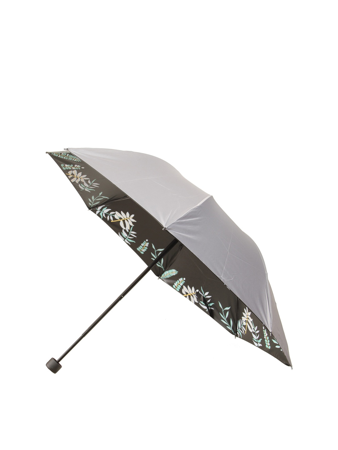 

Calvadoss Men Grey Solid 3-Fold Umbrella