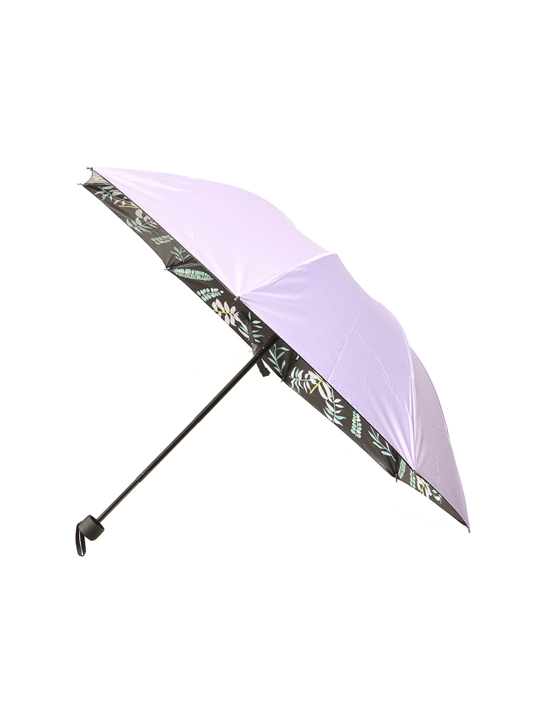 

Calvadoss Men Purple Solid 3-Fold Umbrella