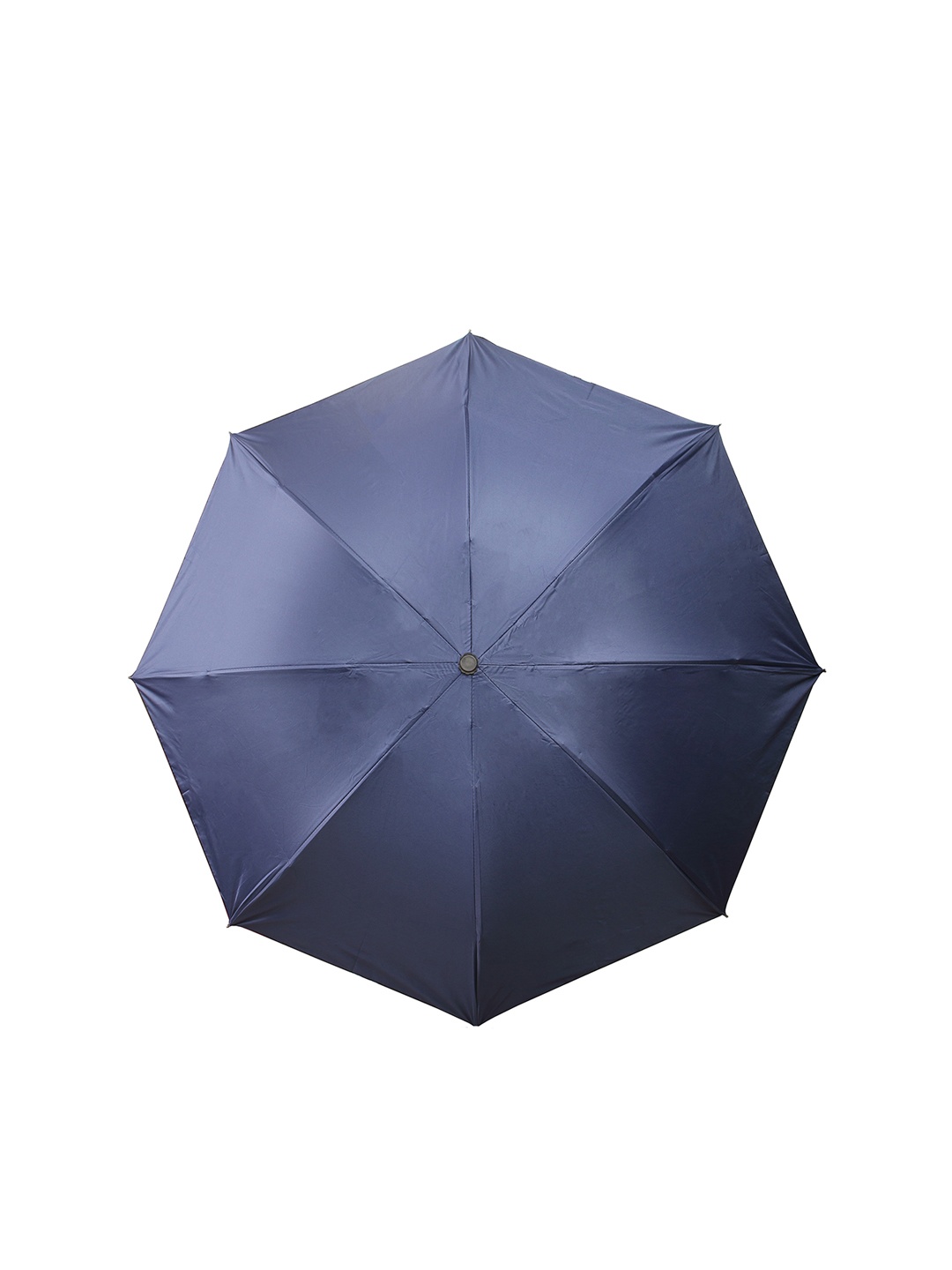 

Calvadoss Navy Blue & Black 3-Fold Umbrella