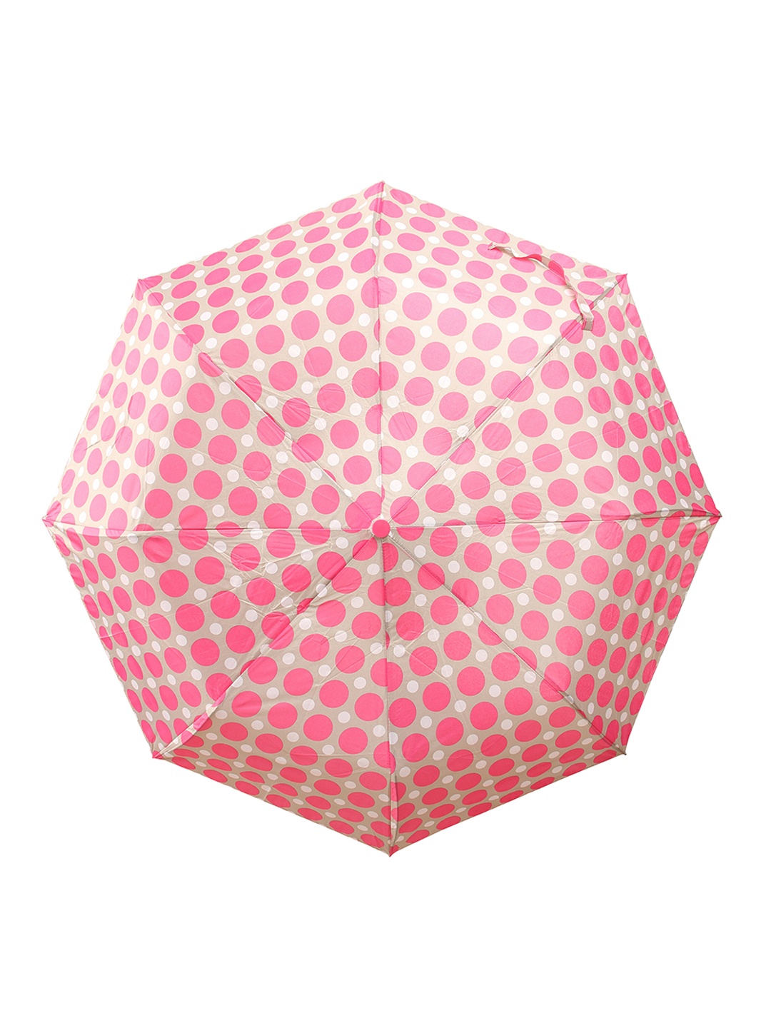 

Calvadoss Women Pink Geometric Printed 3-Fold Umbrella