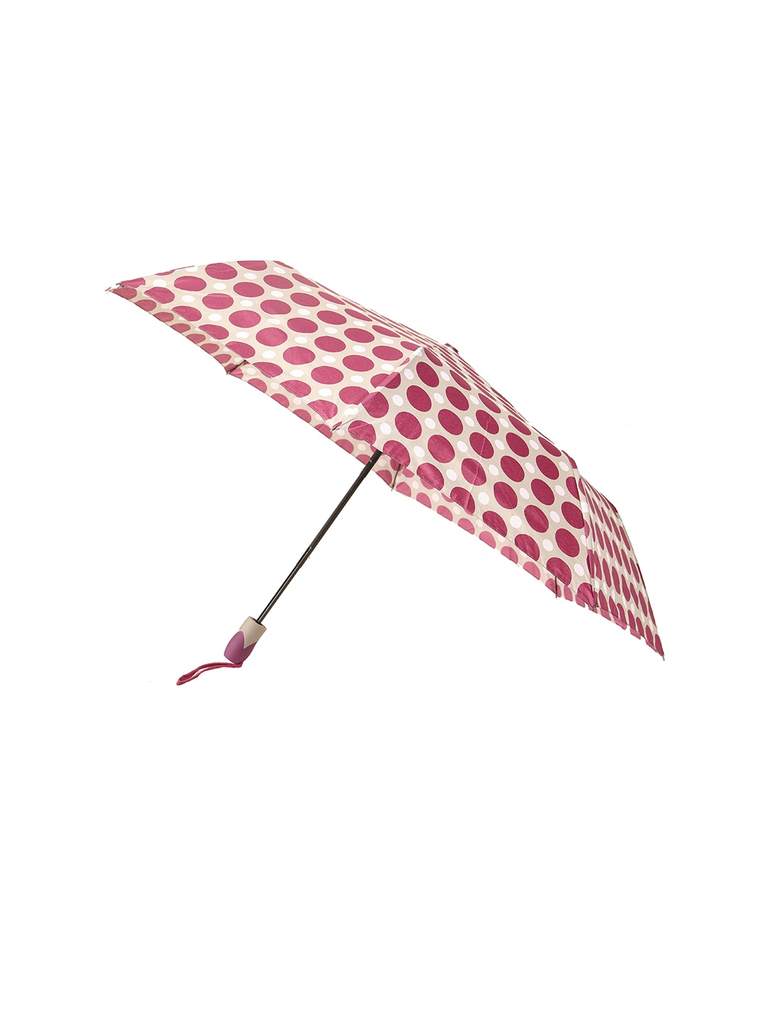 

Calvadoss Women Purple Printed 3-Fold Umbrella