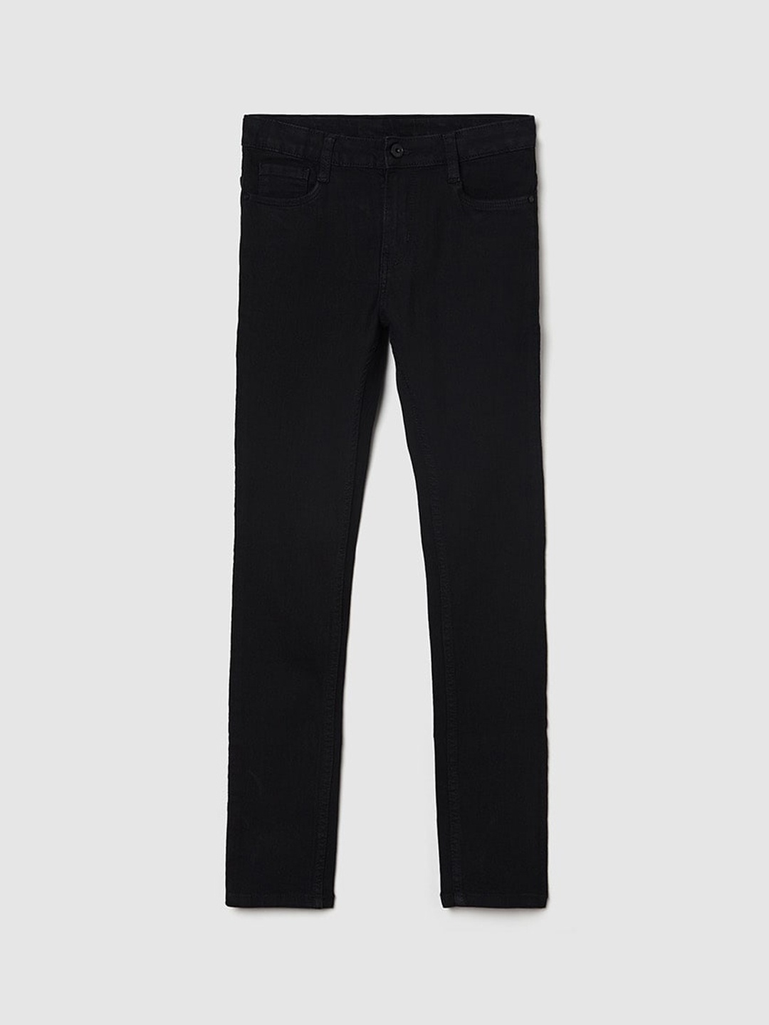 

max Girls Black Regular Fit Jeans