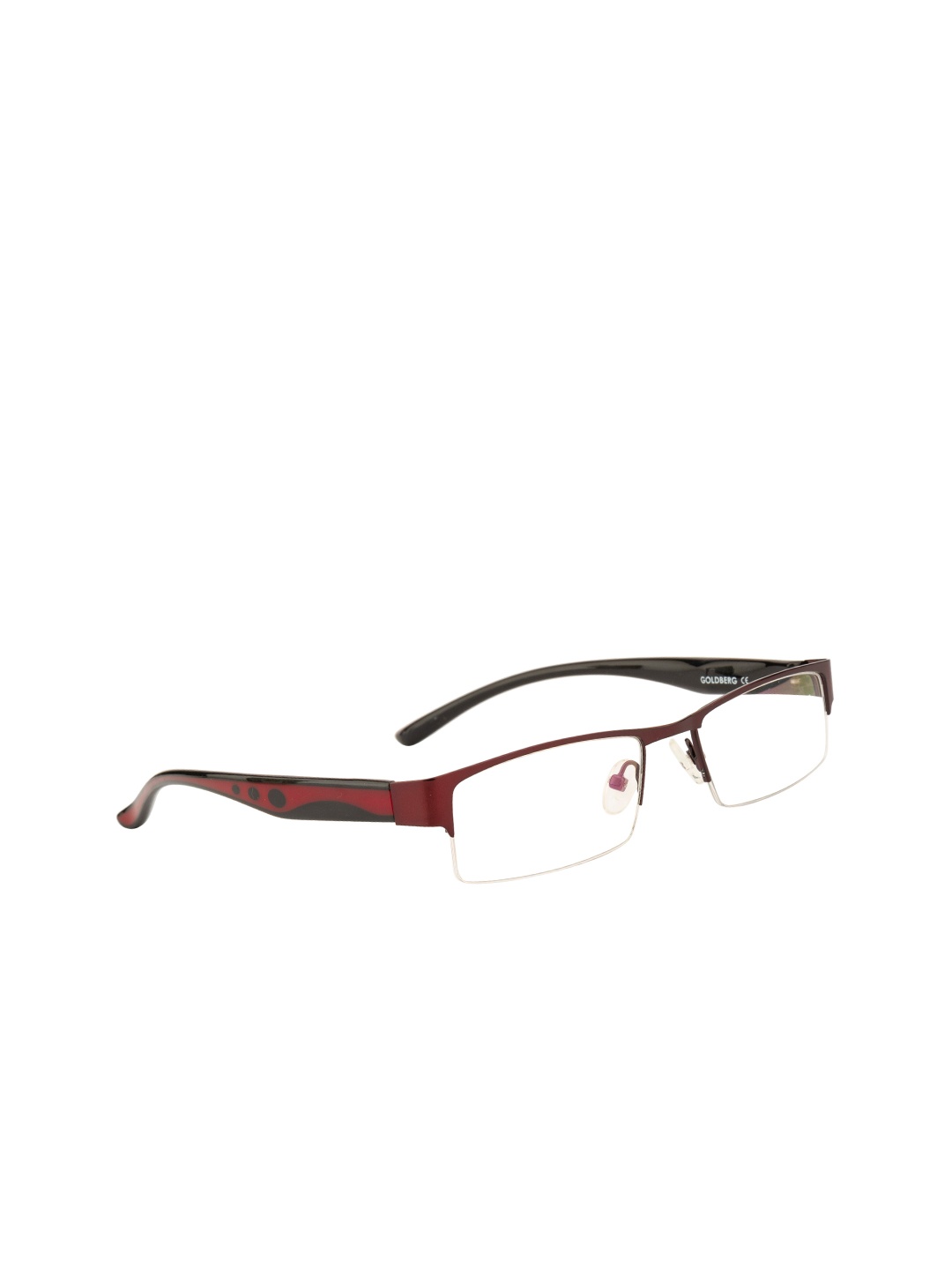 

Gold Berg Maroon Half Rim Rectangle Frames