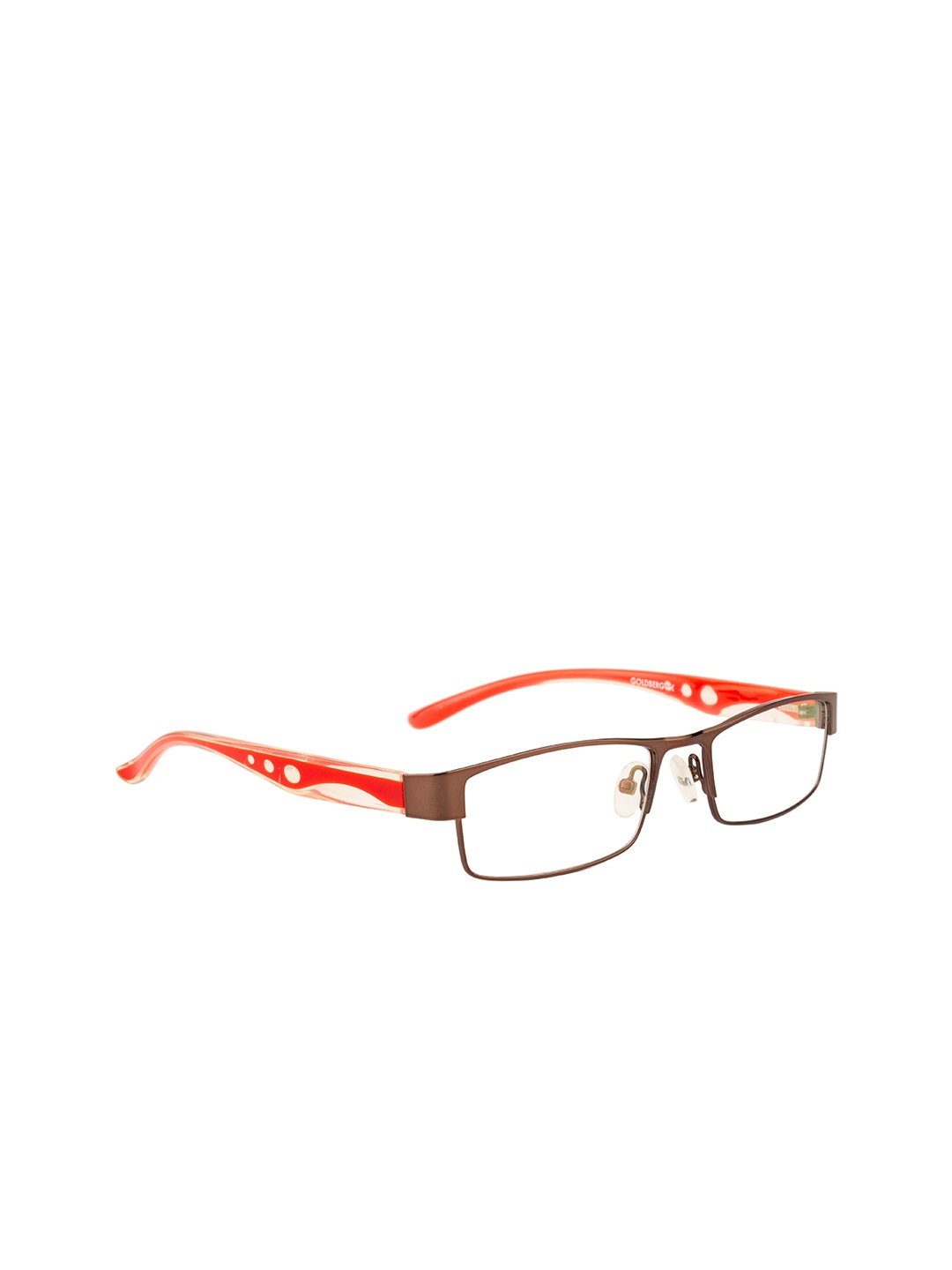 

Gold Berg Brown Full Rim Rectangular Frame