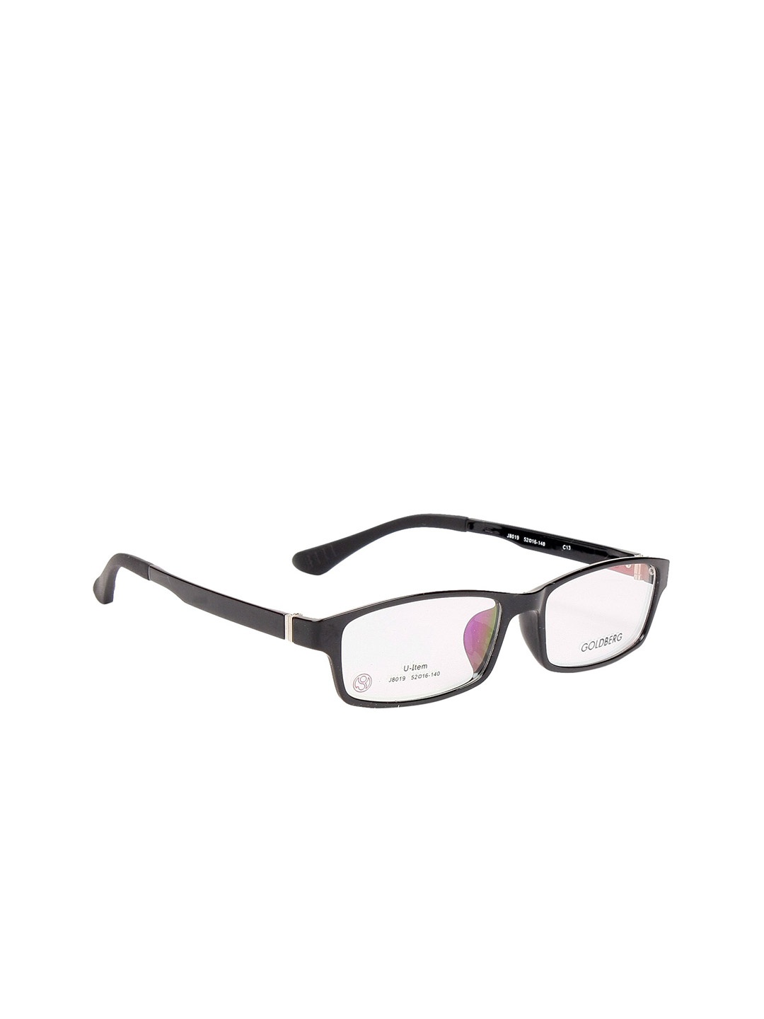

Gold Berg Black Full Rim Rectangular Frame