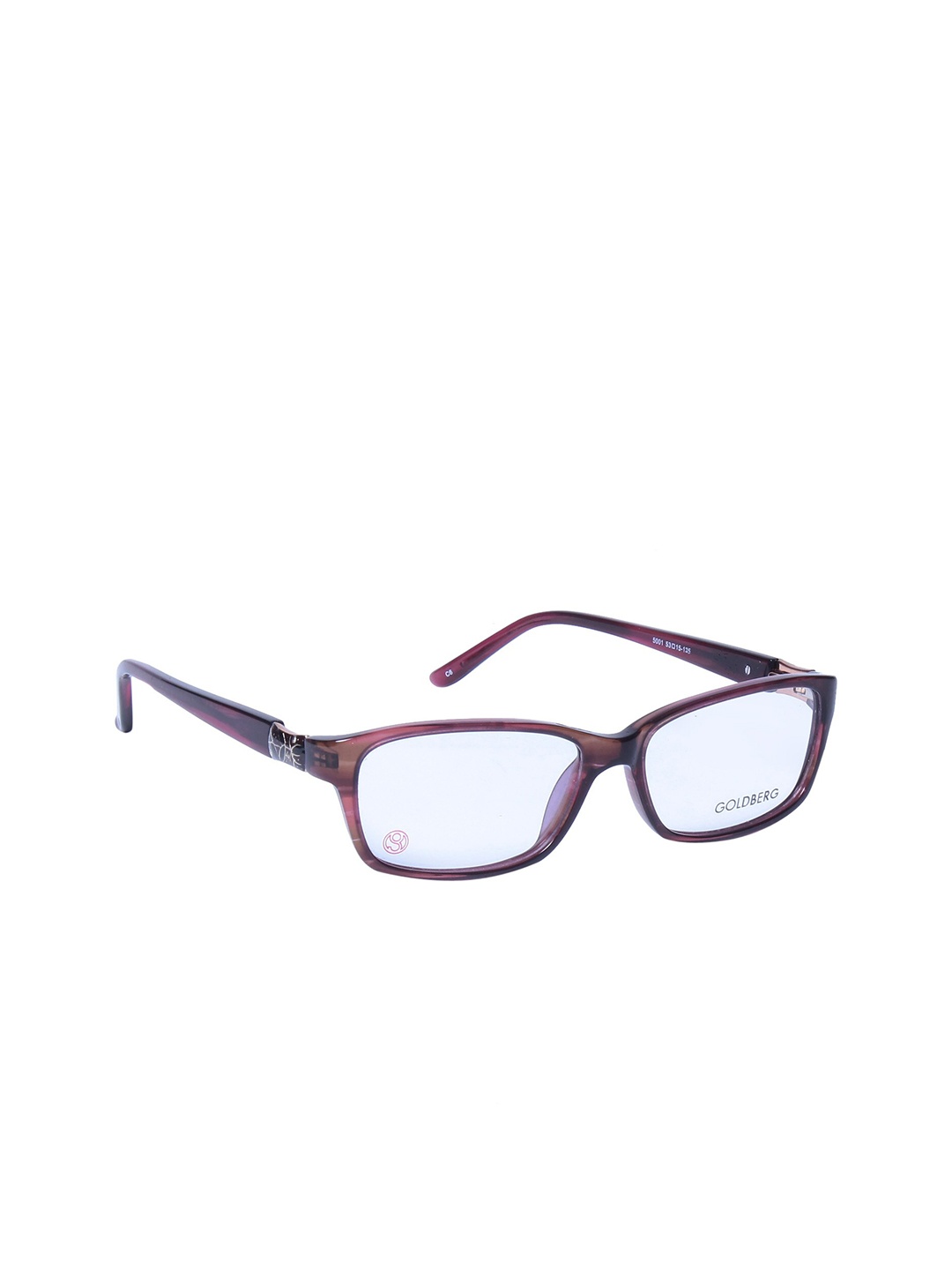 

Gold Berg Women Brown Full Rim Rectangle Frames