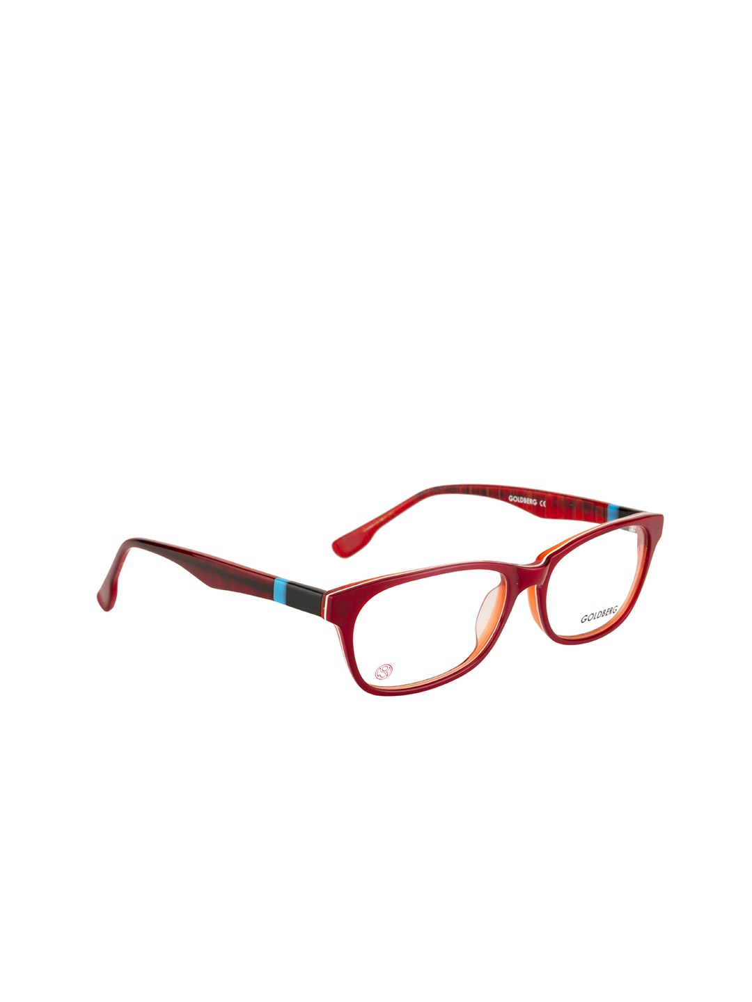

Gold Berg Women Red & Black Full Rim Rectangle Frames