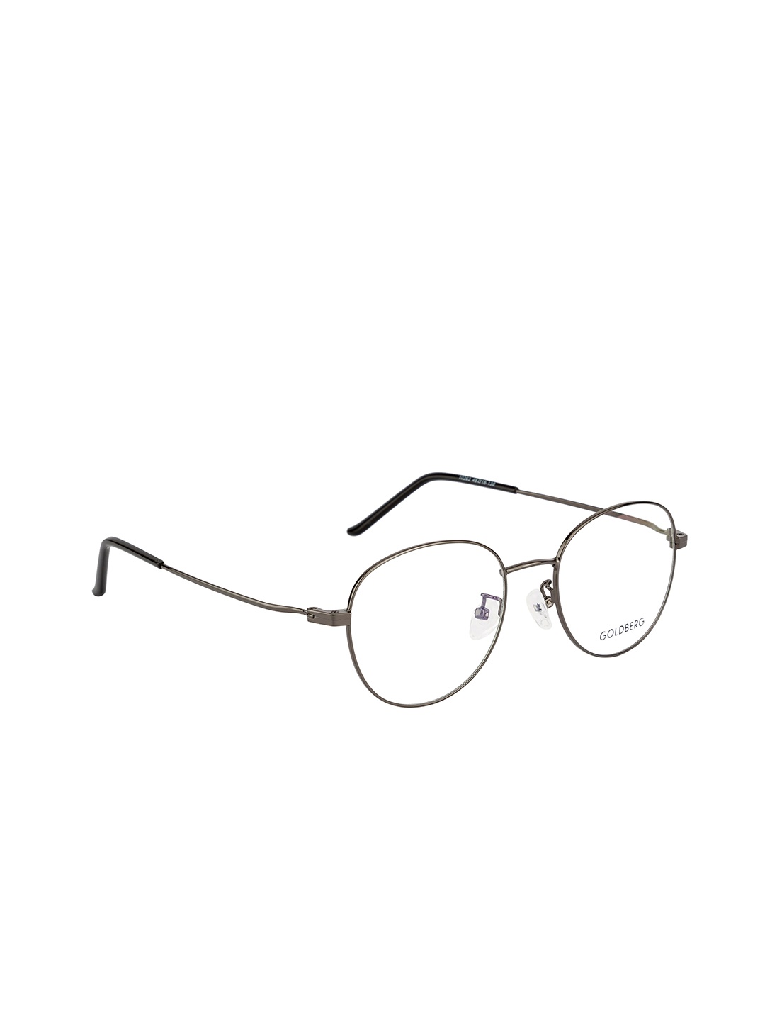 

Gold Berg Unisex Grey Full Rim Oval Frames
