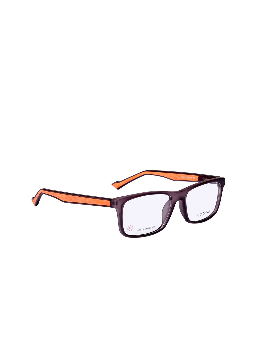 

Gold Berg Grey Full Rim Wayfarer FrameFrames Eyeglasses