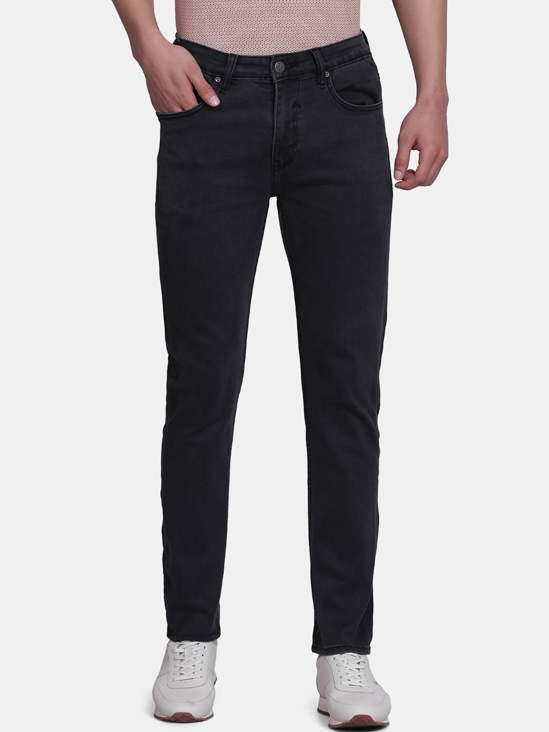 

Blackberrys Men Grey Yonk Skinny Fit Low-Rise Stretchable Jeans
