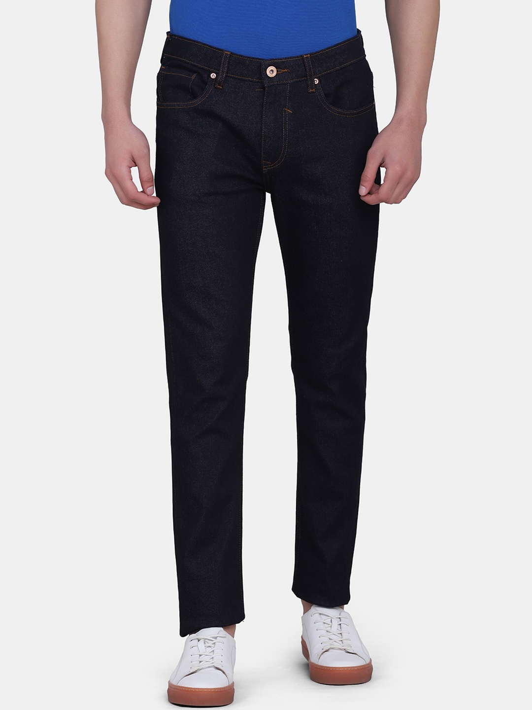 

Blackberrys Men Blue Yonk Skinny Fit Low-Rise Stretchable Jeans
