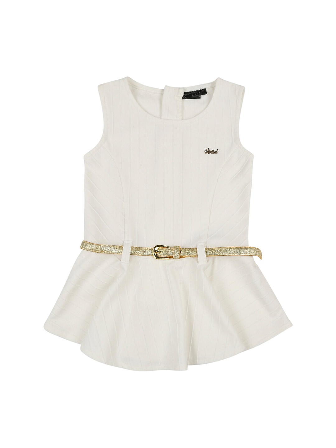 

Actuel Off White Tunic Top