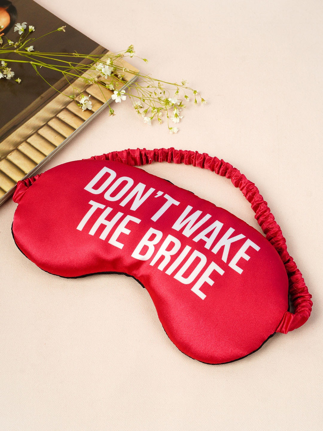 

Crazy Corner Magenta Don't Wake The Bride Printed Eye Mask