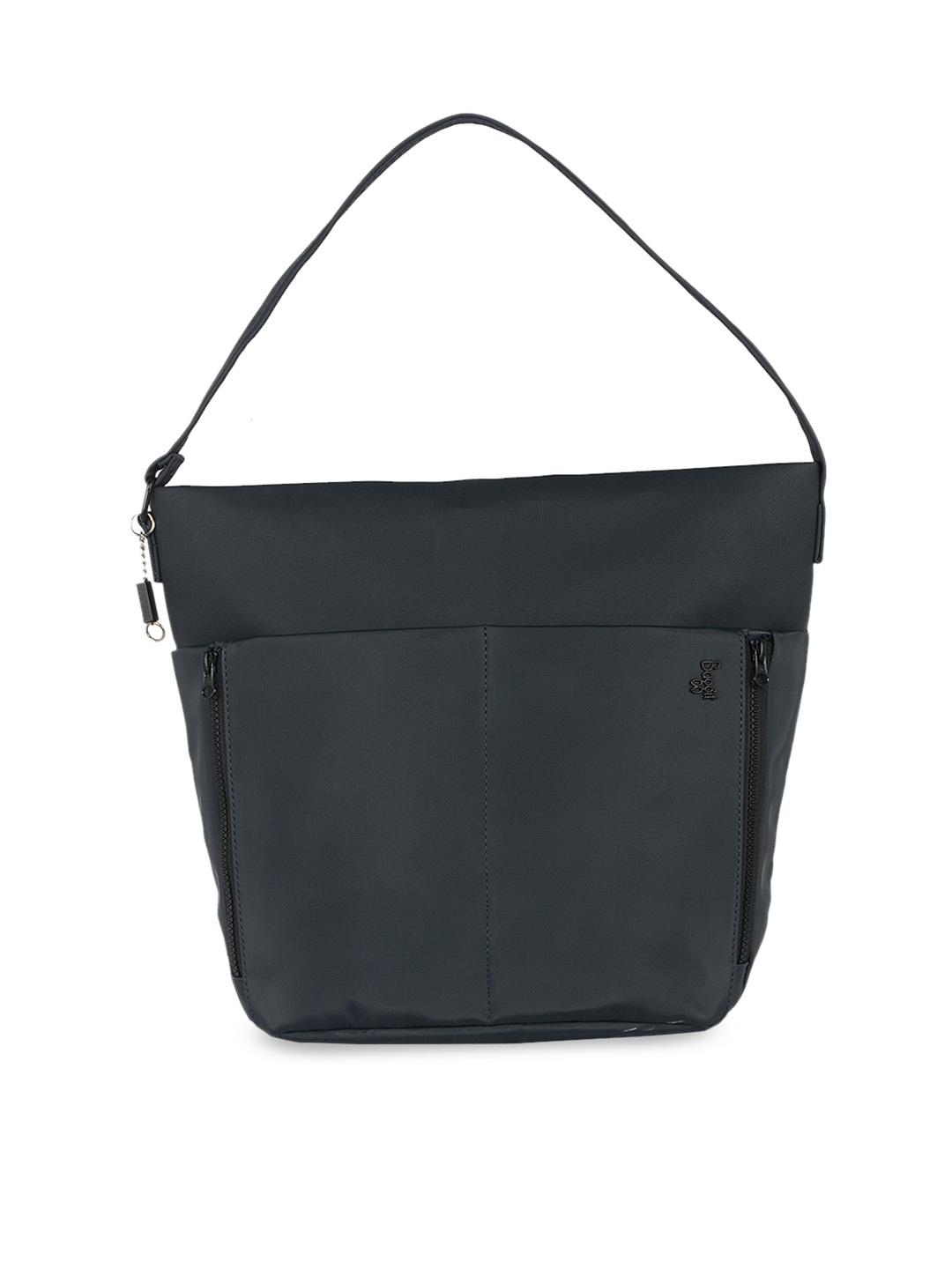 

Baggit Navy Blue Structured Shoulder Bag