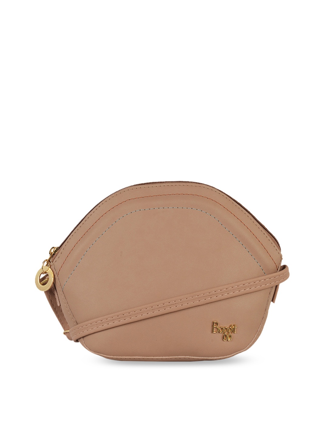 

Baggit Rose-Coloured Structured Sling Bag