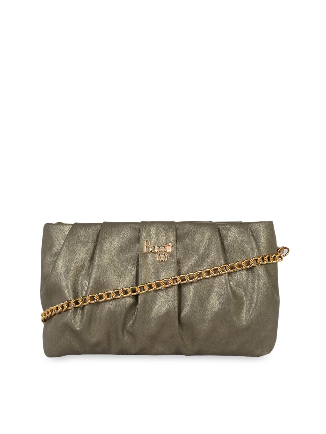 

Baggit Silver-Toned Structured Sling Bag