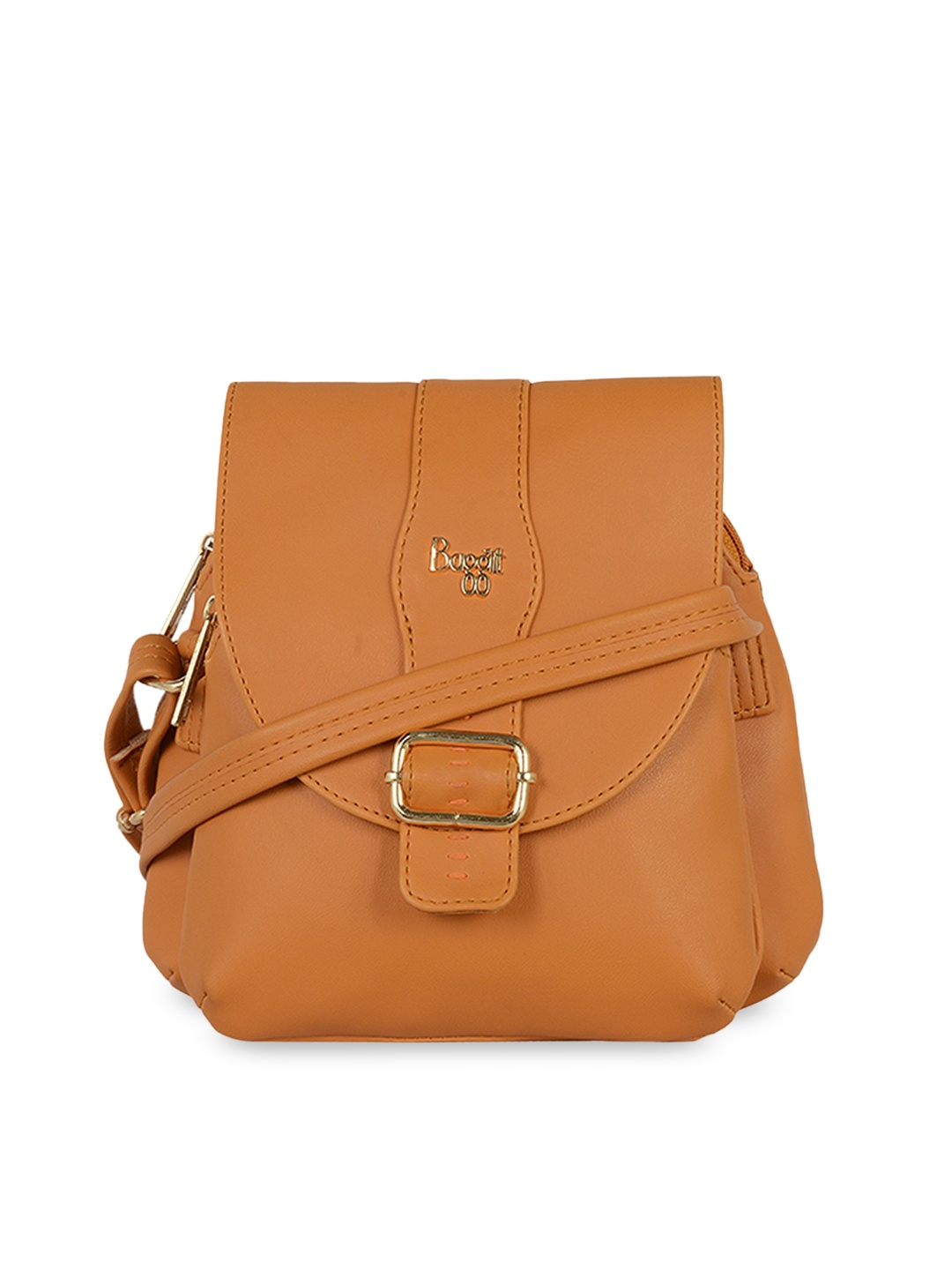 

Baggit Yellow Structured Satchel