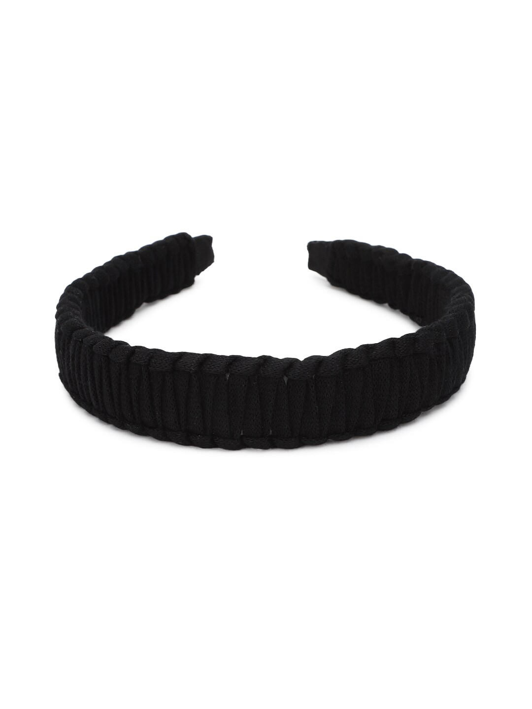 

FOREVER 21 Women Black Textured Headband
