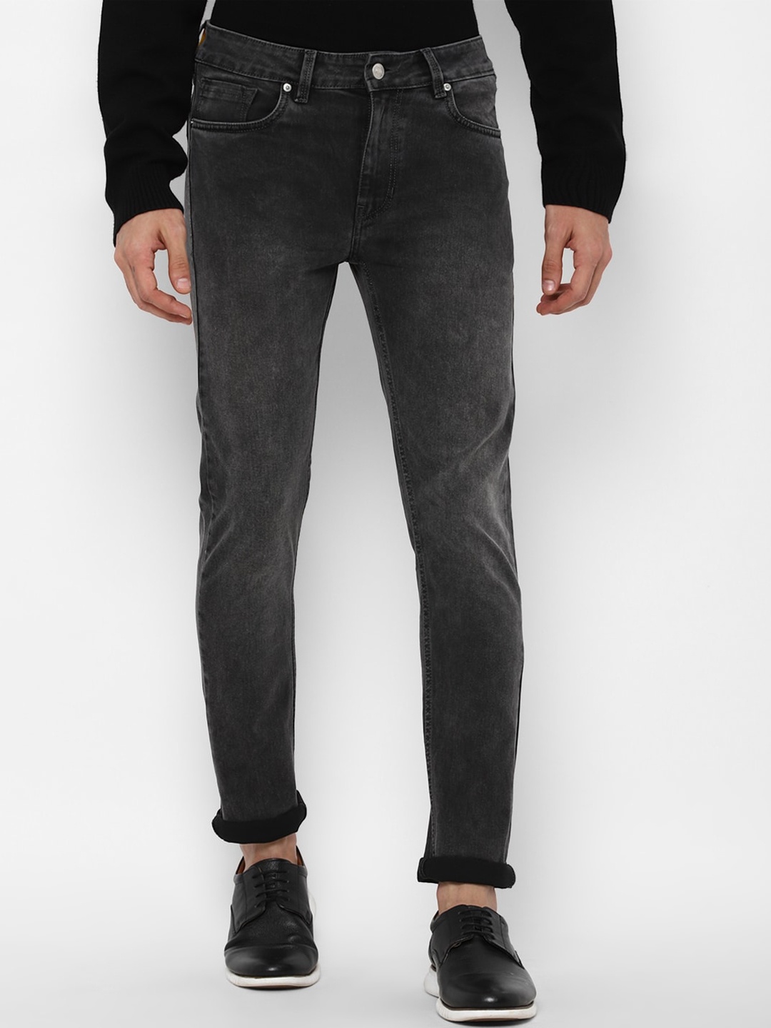 

FOREVER 21 Men Grey Jeans