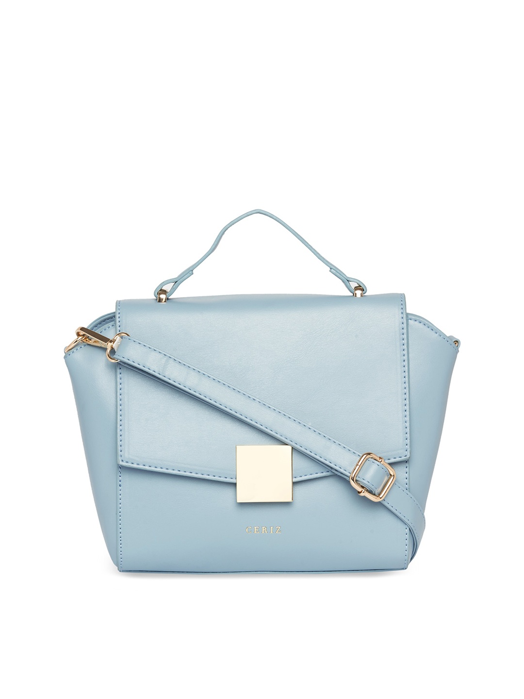 

CERIZ Blue Swagger Satchel Bag