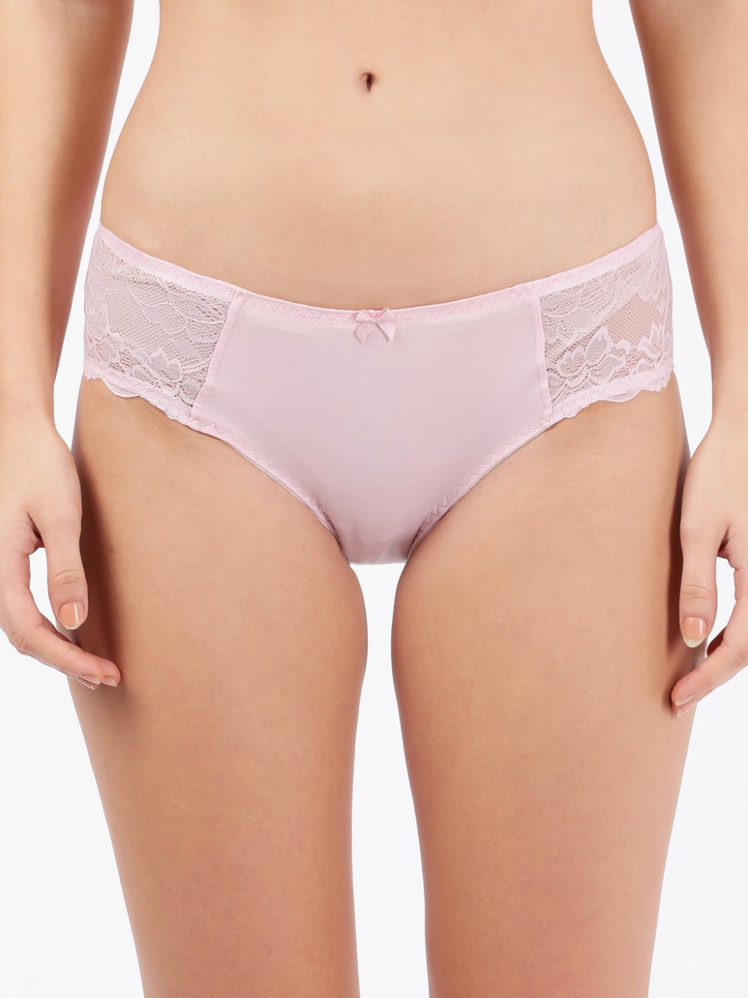 

Jockey Women Pink Lace Hipster Brief