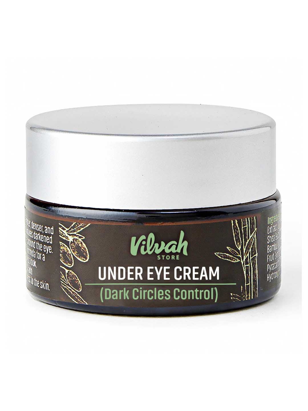 Vilvah Store Advance Repair Under Eye Cream for Dark Circles - 20 ml, Brown