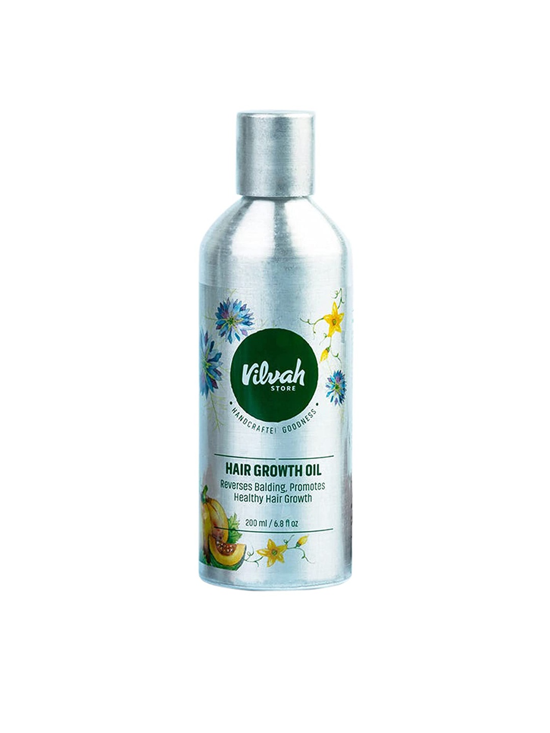 

Vilvah Store Hair Growth Oil - 100 ml, Silver