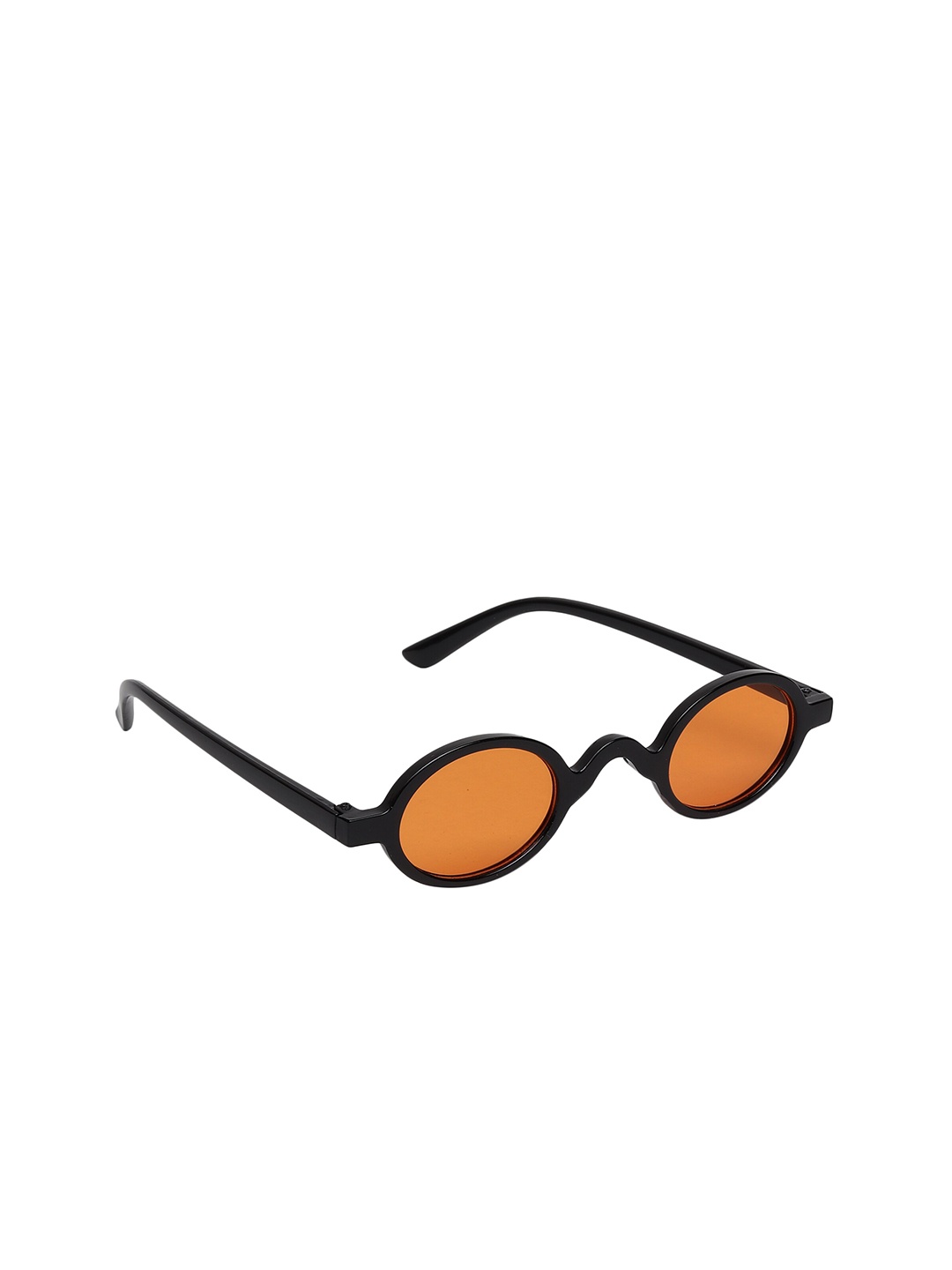 

FROGGY Kids Orange Lens & Black Full Rim Oval Sunglasses