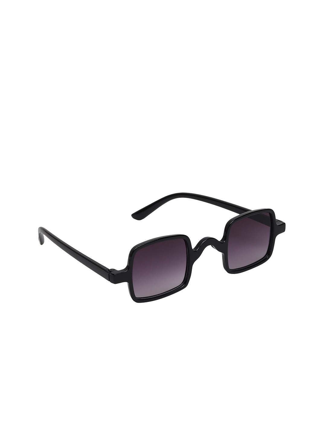 

FROGGY Unisex Kids Black Lens & Black Square Sunglasses with UV Protected Lens