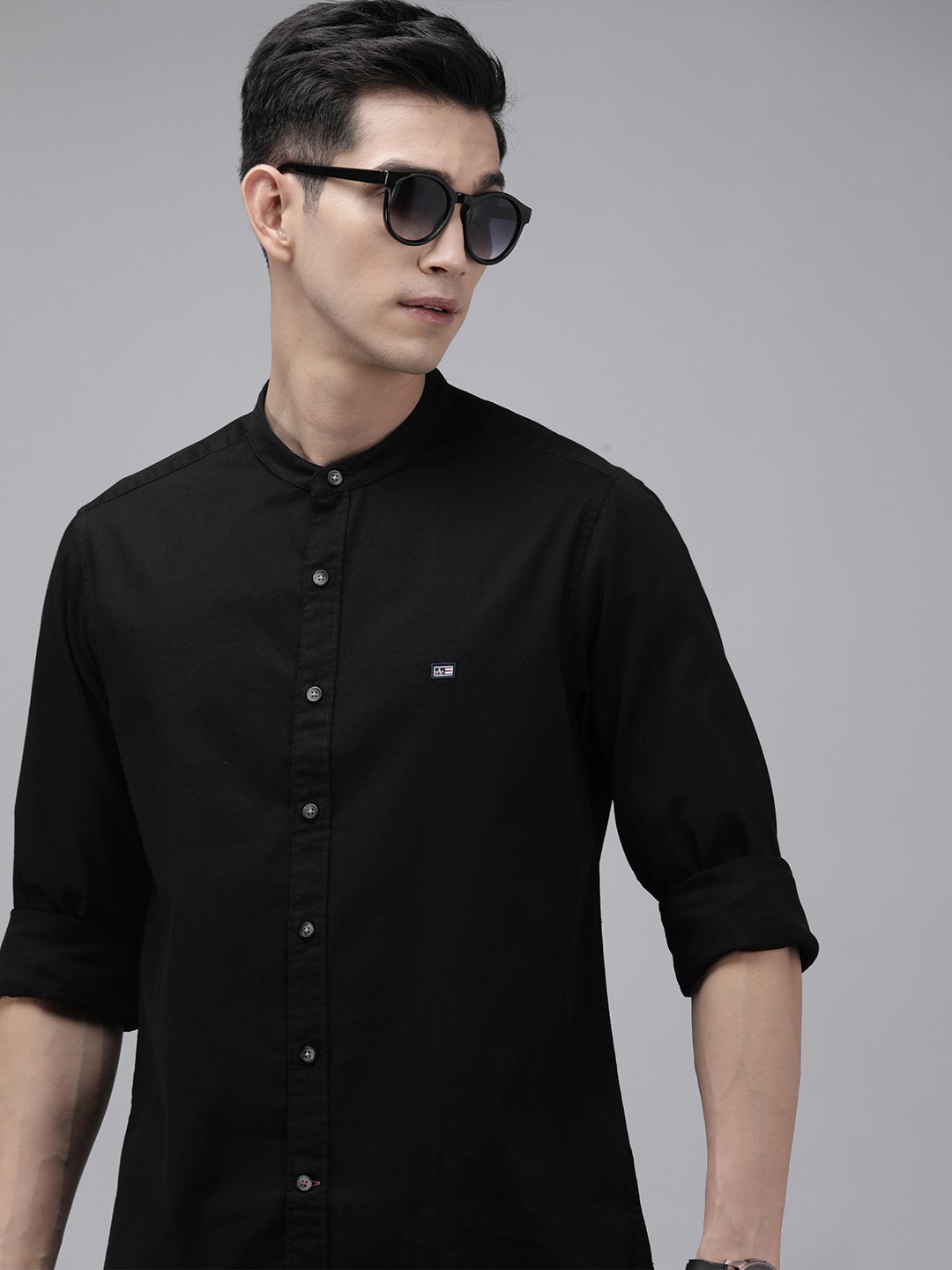 

Arrow Men Blue Sport Slim Fit Pure Cotton Casual Shirt