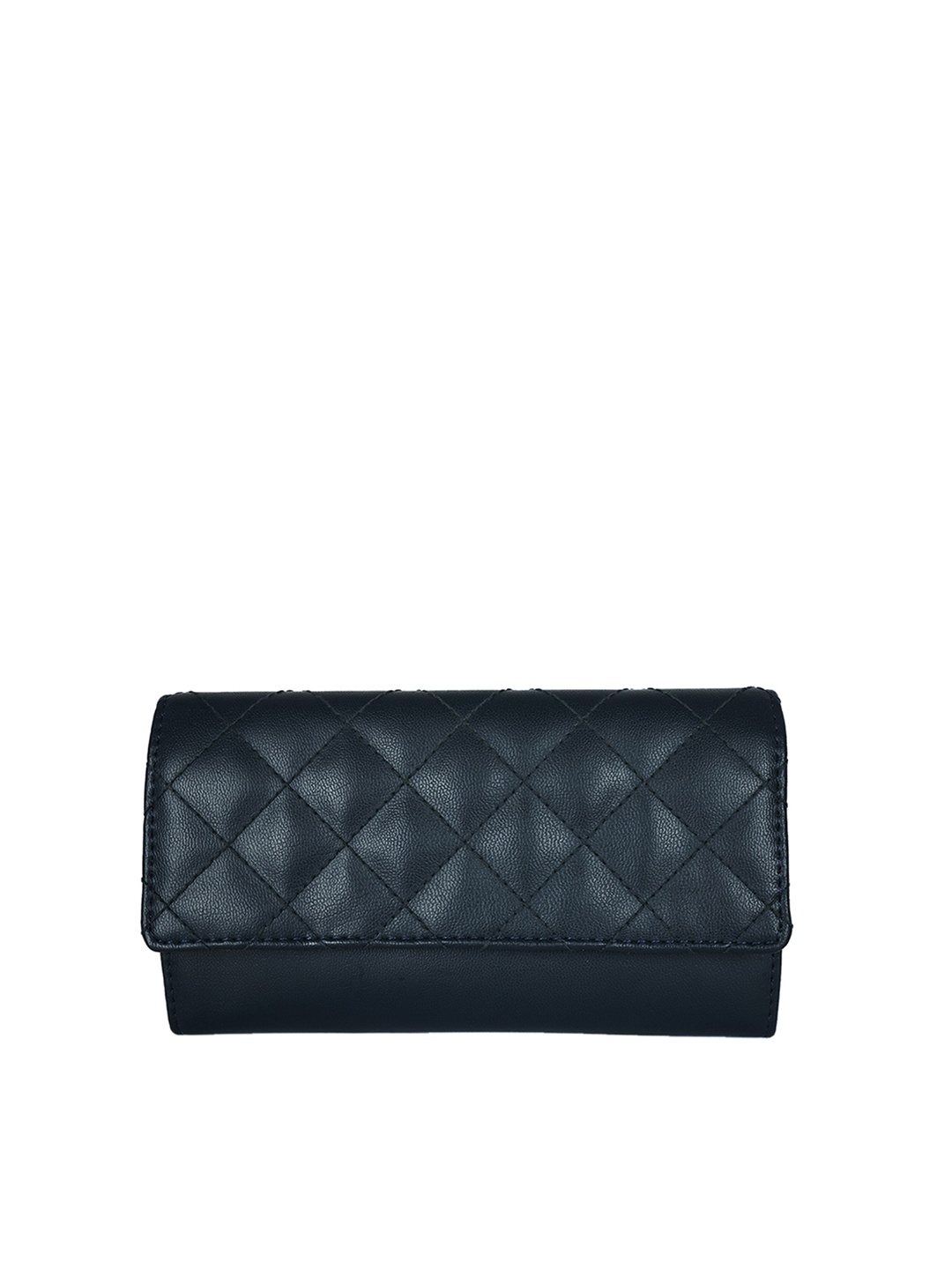 

Baggit Women Blue Textured Quilted Envelope