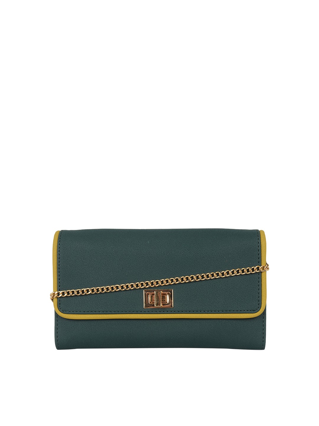

Baggit Women Green Envelope Wallet