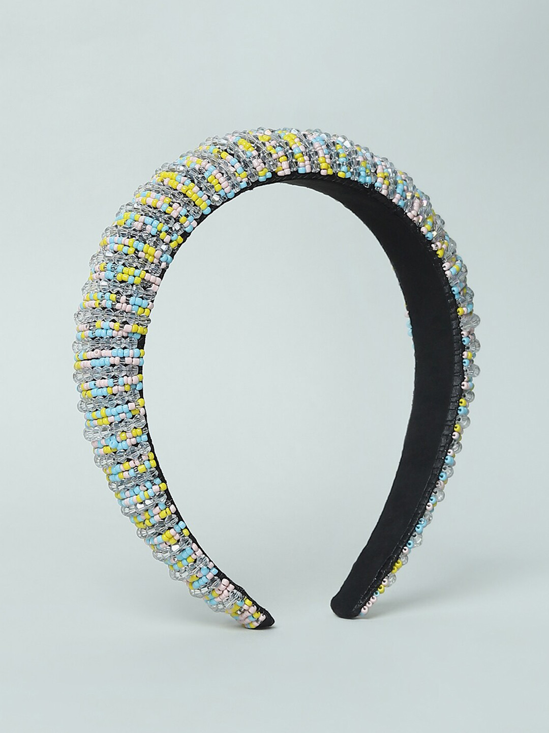 

ONLY Women Yellow & Blue Embellished Hairband